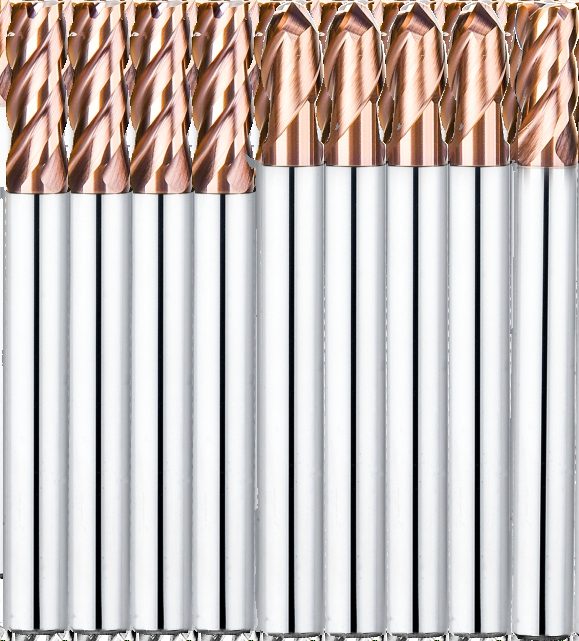 Aluminum — Wave-Edge Rougher end mill